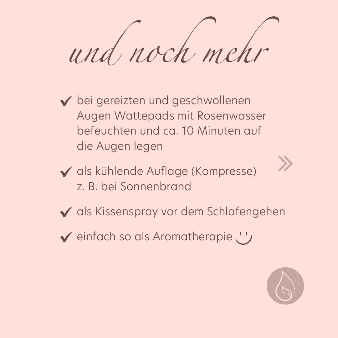 Rosas Rosenwasser - Rosas Naturkosmetik - Babypopo