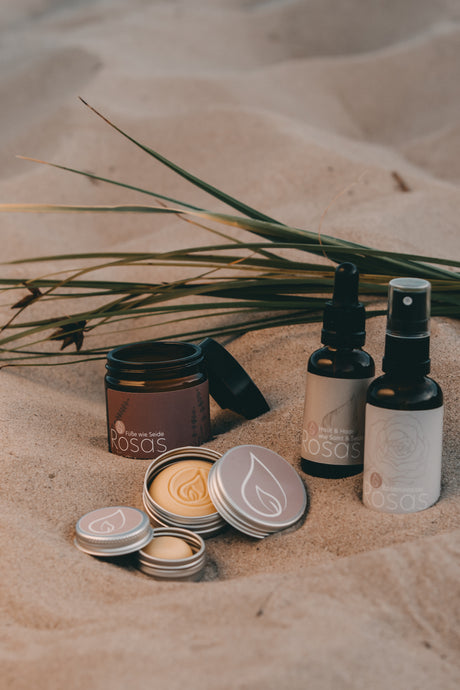 Muttertag 2025 Geschenk - Rosas Naturkosmetik - Muttertagsfreude handgemacht mit Liebe