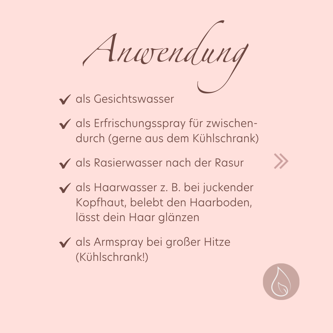 Rosas Rosenwasser - Rosas Naturkosmetik - Babypopo